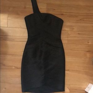 BCBG MAXAZRIA SEXY BLACK DRESS
